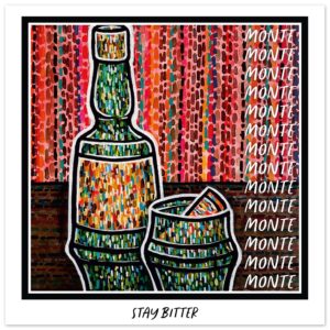 'Stay Bitter' Print 10" x 10"