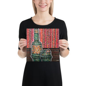 "Monte. Monte. Monte.' Canvas print (multiple sizes)